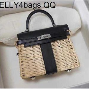Designer Bag Picnics Handbag Woven Bamboo Handswen 7a Quality MHD3