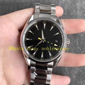 Top Version VS Factory Men Automatic Watch Cal.8508 Movement 41.5MM Mens Sapphire Glass Black Dial Stainless Steel Bracelet Folding Clasp Sport VSF Watches