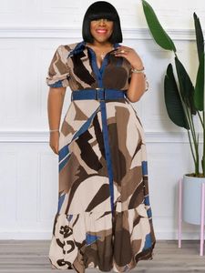 Этническая одежда 4XL 5XL, элегантные африканские платья большого размера для женщин, Дашики, осенне-зимнее платье макси, женское традиционное африканское фея