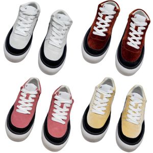 Scarpe da corsa sneakers firmate scarpe casual da donna scarpe basse di lusso con plateau alte eleganti scarpe da tavolo multicolori traspiranti suola piatta scarpe da ginnastica di alta qualità rosse