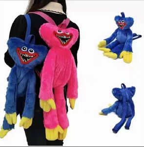 Producenci Hurtowa 2-kolorowa 63 cm Huggy Wuggy Plush Toys Cartoon Game otaczające lalki na prezenty dla dzieci