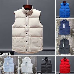 Moda Uomo Gilet Giù gilet in cotone disegni Uomo e donna Senza maniche Giacca piumino Autunno Inverno Cappotti casual Coppia gilet Mantieni caldo Cappotto XS-5XL