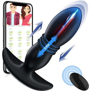 Sex Toy Massager Prostate Anal Plug for Men Woman Gay Massager Vibrating Dildo Butt g Spot Stimulator Toys