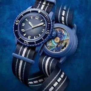 Ocean Watch Relógio Masculino Biocerâmica Relógio Automático de Alta Qualidade Função Completa Oceano Pacífico Antártico Relógio Indiano Designer Movimento Relógio