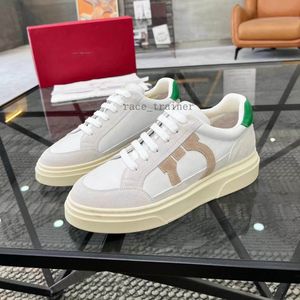 المصمم رجال أحذية غير رسمية Gancini Sneaker العلامة التجارية رجال من الجلد المطاط المنخفض أحذية الترفيهية نمط نمط النمط حتى الفاخرة المنخفضة قطع الأحذية الرياضية 01