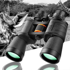 Telescope Binoculars Powerful 20X50 Professional Low Light Night Vision Long Range Waterproof Military Hunting Camping Equipment 231128