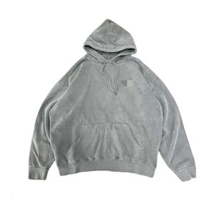 Carhart designer hoodie toppkvalitet tvättade gamla mäns och kvinnor par tröja amerikanska broderier liten etikett hoodie hoodie