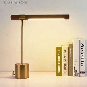 Bordslampor Modern LED -bordslampa för Living Bedroom Bedside Table Lamps Creative Office Study Reading Light Minimalist Home Decor Desk Lamp YQ231129