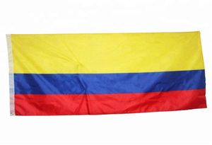 コロンビアの旗3x5ft 150x90cmポリエステル印刷屋内販売国旗と真鍮グロメットShippin1305595