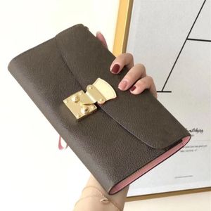 Long Large Metis Womet Clutch Inner مع فتحات حامل بطاقة محفظة Long Tassel Szipper و PO Holder354S