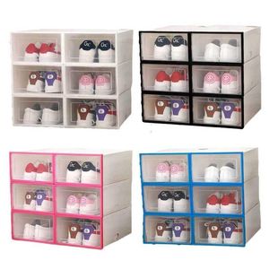 Clothing Storage & Wardrobe Shoe-Box Stackable Drawer Storage-Case Door Clear Foldable Plastic Pp With Ladies Men
