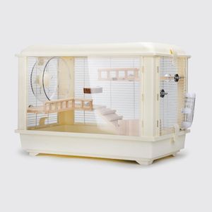 Leveranser Pet Cage Hamster Djungarian Hamster Honey Kangaroo Cage 60 Basförhöjande överdimensionerad akryl Transparent prydnadsmaterial