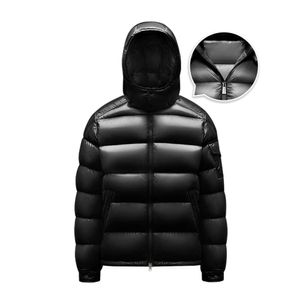 Man rockar anpassade glänsande bomullsintervinterbubbla herrar ner designer puffer padding jacka 1ujff