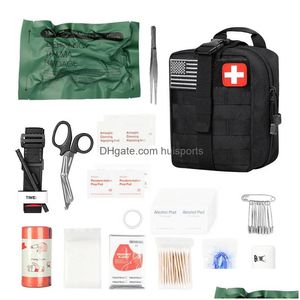 Outdoor-Gadgets Erste-Hilfe-Sets Taktisches Trauma-Kit Notfallstopp The Bleed Ifak Nachfüllzubehör Combat Survival Gear 230826 Drop De Dhknu