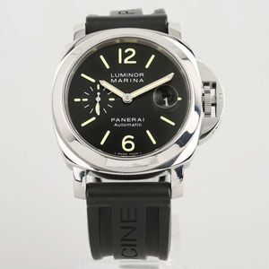 패션 손목 시계 시계 PANERASS LUXURY 남자 시리즈 자동 기계 PAM00104 방수 디자이너 스테인리스 스틸 고품질