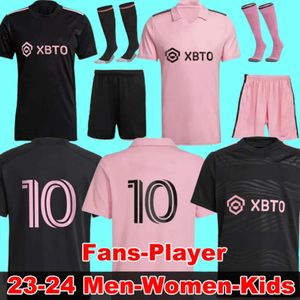 MESSIS Inters Miamis Camisas de futebol BECKHAM Camisas 2023 2024 MATUIDI HIGUAIN TRAPP PELLEGRINI PIZARRO SERGIO FC Jersey Fans Football Jersers