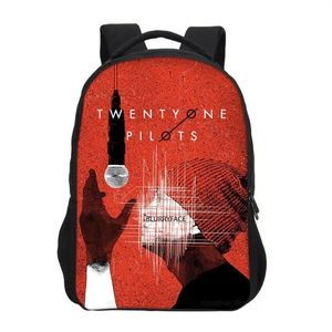 Rucksack Casual Twenty One Pilots Schultasche Kinder Für Jugendliche Jungen Mode Druck Laptop Umhängetaschen Buch Mochila2015