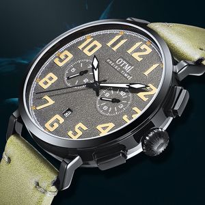 Luxus-Designer-Automatik für Herren, OTM, Preisg-Zeit, 44 mm, 30 ATM, automatische Herrenuhr mit 5 Zeigern, Armbanduhr