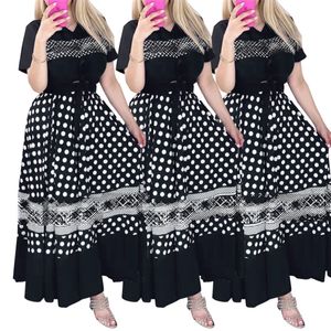 Conjunto de vestido plissado de duas peças feminino casual camisa de lapela e saia longa maxi frete grátis