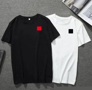 koszulki designerskie Summer duże męskie koszulki Męskie T-shirtspopularne małe czerwone serce marka Mężczyzn ubrania