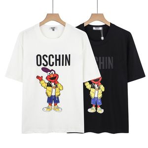 New Printed T Shirt Mens and Womens Short Casual T-shirt Cartoon Alphabet Anime Print Short Sleeve Size M L XL 2XL 3XL 4XL