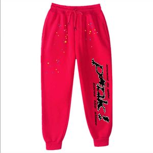 Puff Spider Web 555555 Dresspants Mężczyźni Najlepsza jakość ciężkiej tkaniny spodamki Sp5der Joggers Dripstring Kobiety spodnie odzież Wysoka jakość