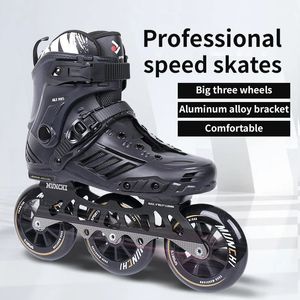 Inline Roller Skates Big three wheel adult professional racing roller skating children for men and women 231128