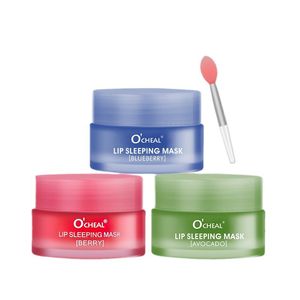 OCHEAL Jelly Repair Sleep Leave-In Lip Mask Hidrata e hidrata, dessaliniza e remove a pele morta