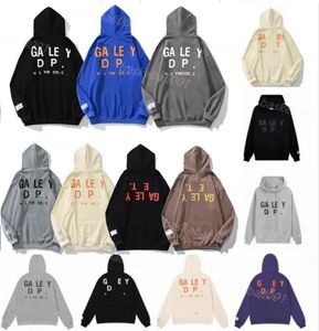 Men's Hoodies Sweatshirts Hoodie Designer Galleries Depts Gary Painted Graffiti Used Letters Printed Loose Casual Fashion Men and Women Designer Graffiti Hoodies