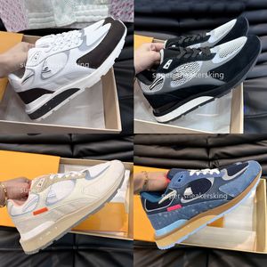 Koşun Sneakers Erkekler Süet Sıradan Ayakkabı Platformu Sneaker Trainer Deri Dantel Desen