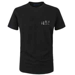 Mens Designer Band T Shirts Fashion Black White Short Sleeve Luxury Letter Pattern T-shirt size XS-4XL#wL2