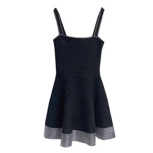 1122 L 2023 Runway Dress Autumn Dress Spaghetti Strap Sleeveless Brand Same Style Empire Womens Dress Fashion qianhe