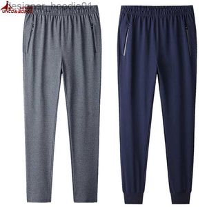 Męskie spodnie plus size 7xl 8xl 9xl Męskie Męki Casual Joggers Sports Pant Loose Version Fitness Streetwear Running Spoders Pantout Pants Prespants L231129