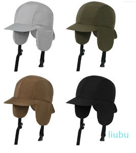 Baseball Cap Japan Russia Winter Women's Hat Quick Dry Cotton with Ear Protection Headwear Baseball Cap