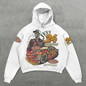 Men's Hoodies Sweatshirts Y2K Hoodie Sweatshirt Fashion Personality Skull Print Oversized Hoodie Pullover Sweatshirt Men Women Clothes 231128