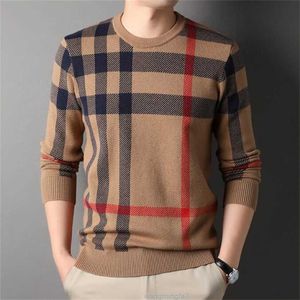 BB5A 2023 Varumärke Män och kvinnliga tröjor Kvinna Knit Ströja Crew Neck Långärmad modedesigner Autumn Winter Cloths Slim Fit Pullover