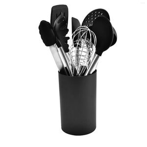 Storage Bottles Dishwasher Safe Kitchen Countertop Cutlery Holder Large Capacity Chopsticks Spoon Waterproof Fork Practical PP TPR Hollowed