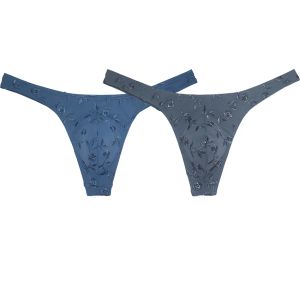 男性の刺繍された皮のポーチタンガス下着hombre spandex jockstrap thongsゲイシルキーミニショーツ