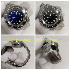 2 Style prawdziwe zdjęcie Męskie automatyczne zegarek 904L stalowy męski 44 mm 126660 czarny niebieski tarcza ceramiczna stalowa 116660 NF V12 Sport Cal.2813 Mechanical Sport Watches