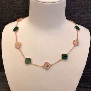 necklaces designer jewlery designer for women Brand Pendant 10 flower Necklace Fashion Set with diamonds Elegant Clover Necklaces Gift Quality 7 Colors