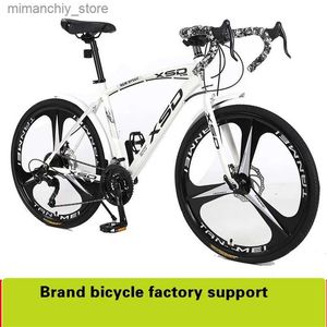 Produttori di biciclette Whosa Road Bicyc Racing Super Fast Racing Break Wind Bicyc Bend Shift Bicicletta ultraleggera da uomo e da donna Q231129