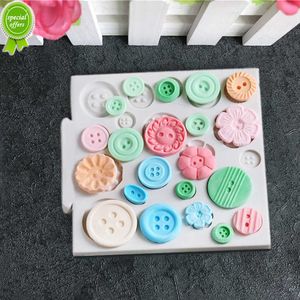 Neue Taste Silikonform Küche DIY Kuchen Backen Werkzeug Fudge Keks Schokolade Dekoration Ton Gips Taste Form Silikonform