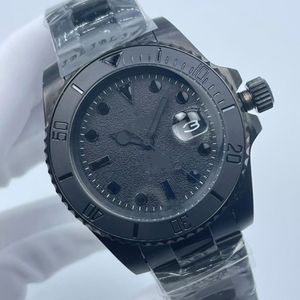 Mens relógios de cerâmica mecânica automática 41mm aço inoxidável completo fecho deslizante natação relógios de pulso safira relógio luminoso montre de luxe BP U1
