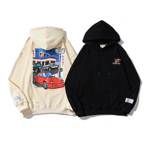 Sonbahar / Kış Kurtası Örgü Makinesinde Yeni AOP Jakard Mektubu Örme Kazak E Özel Jnlarged Detay Crew Boyun Pamuk Tasarımcı Hoodies 888G