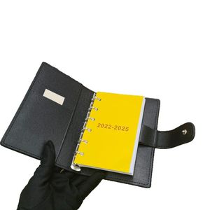Moda planejador titular do cartão MINI notebook Bloqueio Business Passport Covers Titular Designer Memo médio agenda mesa caso desktop n288y
