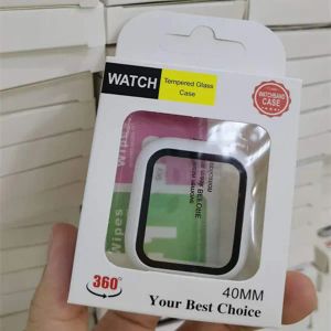 360フルスクリーンプロテクターケースIWATCH 38MM 42 mm 40mm 44mm 41mm 45mm 49mmバンパーフレームPCハードケースwatch ll for watch ll for