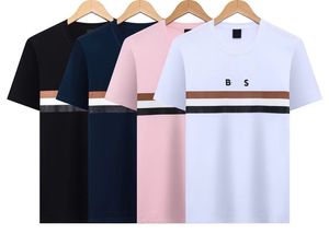 Mens t shirt 100 Cotton fashion Shirts Short Sleeve Letter Embroidered Emblem Simple Shirt for Male Short men women short TShirt high men clothing tshirts size m xxxl