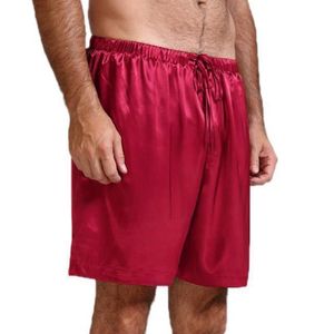 Majaki męskie dna snu do domu satynowe szorty piżamowe letnie ubrania oddychające mężczyznę luźne bokser Krótkie nocne odzież śpiwory plażowe spodnie plażowe