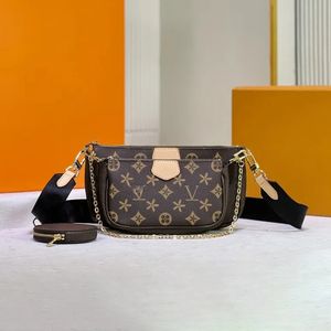 Bolsa de luxo feminina bolsa de corpo cruz designer multi pochette acessórios totes bolsa de embreagem mens couro genuíno moda ombro corrente mochila carteiras