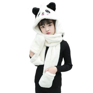 Czapki czapki dzieci zimowe czapki Dziewczyny 2-7 yeear dzieci szydełkowe ciepłe czapki Zestaw Zestaw Enfant Cartton Cute Hat Gifts 231129